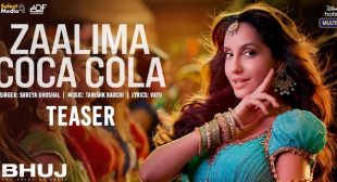 Zaalima Coca Cola Lyrics – Bhuj